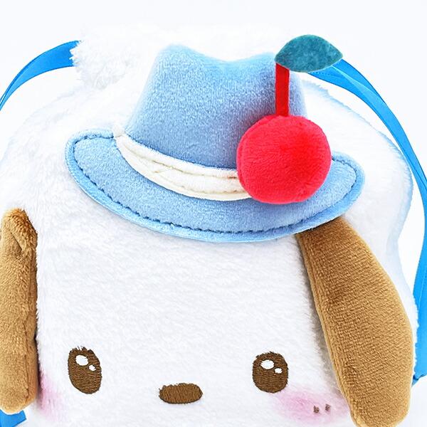 サンリオキャラクターズ ポチャッコ フェイス巾着 スウィートケーキ Sanrio 商品画像3：キャラグッズPERFECT WORLD TOKYO