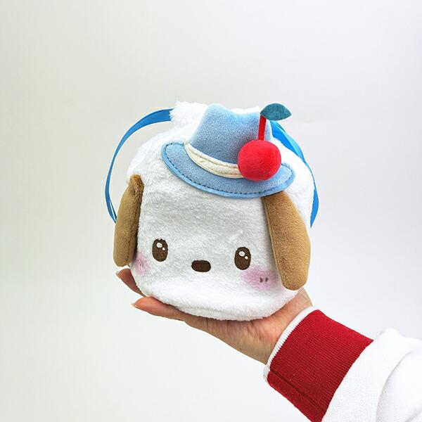 サンリオキャラクターズ ポチャッコ フェイス巾着 スウィートケーキ Sanrio 商品画像4：キャラグッズPERFECT WORLD TOKYO