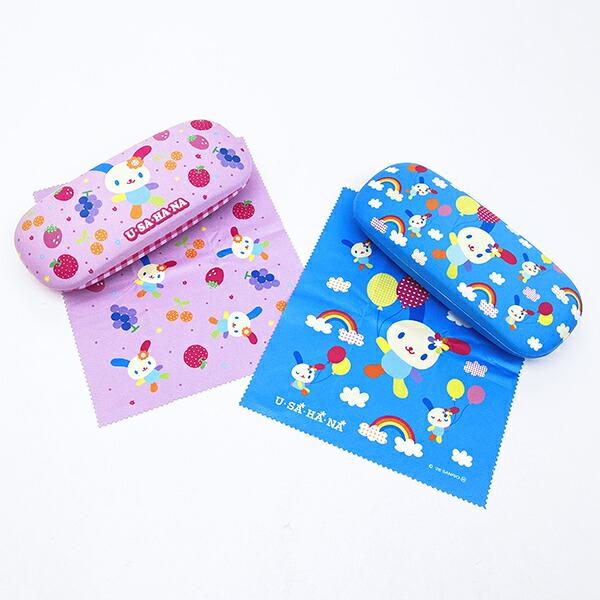 サンリオ ウサハナ メガネケース ブルー Sanrio 商品画像5：キャラグッズPERFECT WORLD TOKYO