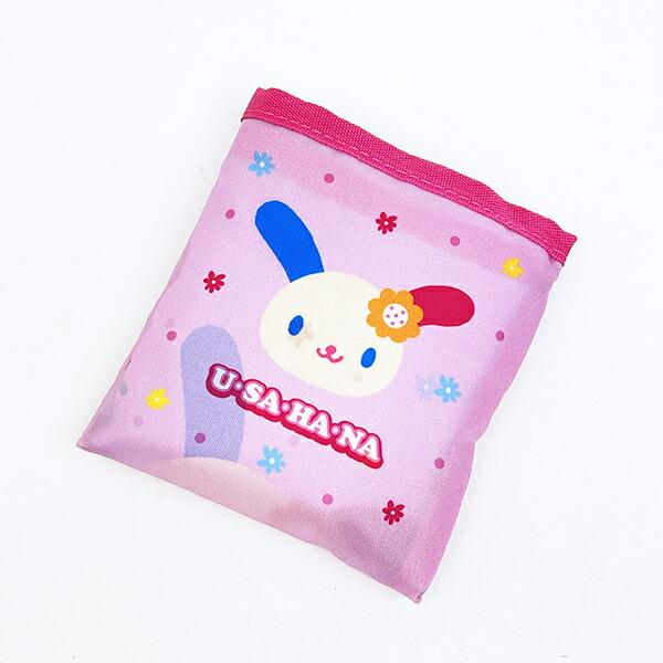 サンリオ ウサハナ エコバッグ ピンク Sanrio 商品画像5：キャラグッズPERFECT WORLD TOKYO