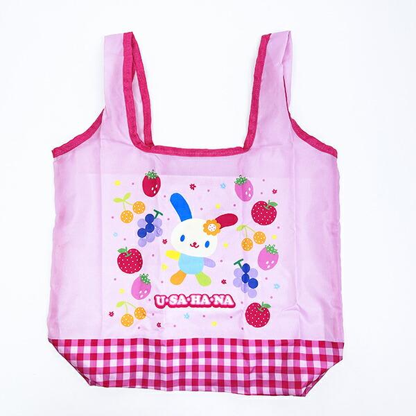 サンリオ ウサハナ エコバッグ ピンク Sanrio 商品画像1：キャラグッズPERFECT WORLD TOKYO