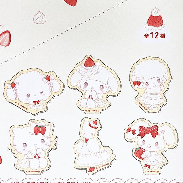 サンリオキャラクターズ トレーディングアクリルステッカー 全12種 コンプリートBOX スウィートケーキ 日本製 Sanrio 商品画像3：キャラグッズPERFECT WORLD TOKYO