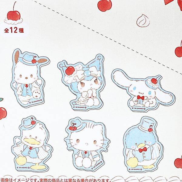 サンリオキャラクターズ トレーディングアクリルステッカー 全12種 コンプリートBOX スウィートケーキ 日本製 Sanrio 商品画像4：キャラグッズPERFECT WORLD TOKYO