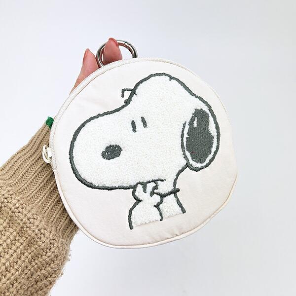 スヌーピー ダイカット刺繍パスポーチ SNOOPY 商品画像5：キャラグッズPERFECT WORLD TOKYO