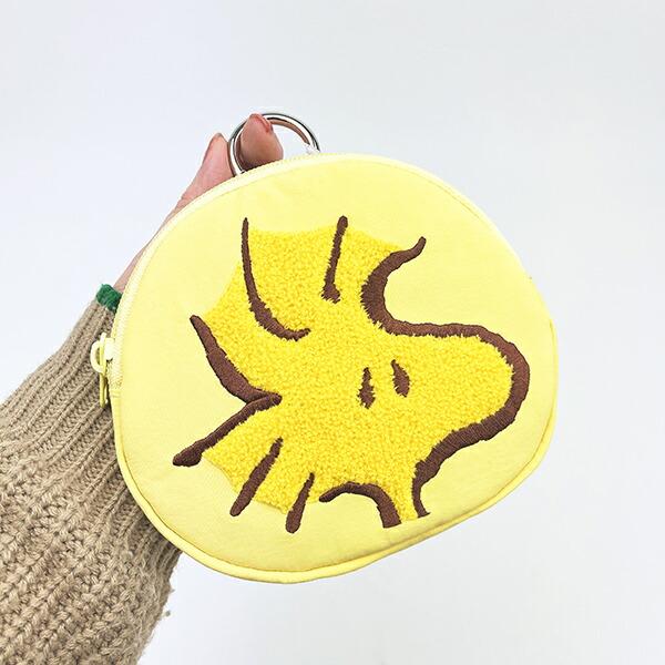 スヌーピー ウッドストック ダイカット刺繍パスポーチ SNOOPY 商品画像5：キャラグッズPERFECT WORLD TOKYO