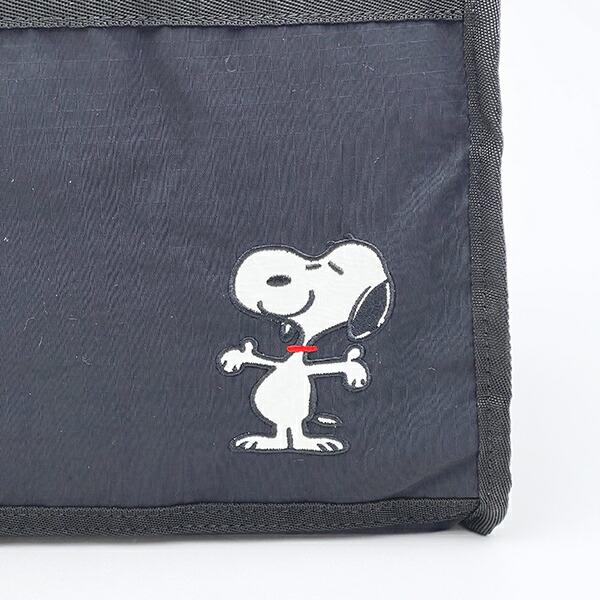 スヌーピー リップストップボストンバッグ ブラック SNOOPY 商品画像2：キャラグッズPERFECT WORLD TOKYO
