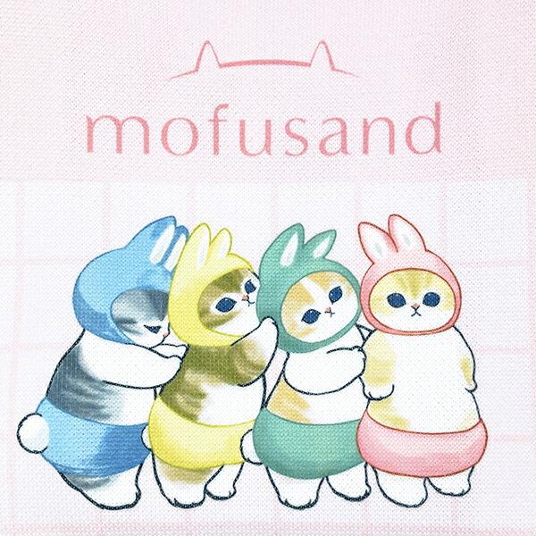 モフサンド にゃんぱんつ ミニニットバッグ ピンク mofusand 商品画像2：キャラグッズPERFECT WORLD TOKYO