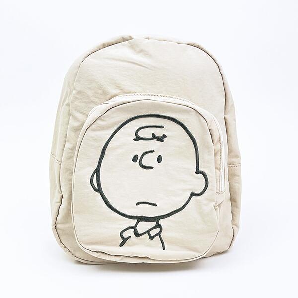 スヌーピー チャーリーブラウン ダイカットポケット ミニリュック バッグ SNOOPY 商品画像2：キャラグッズPERFECT WORLD TOKYO