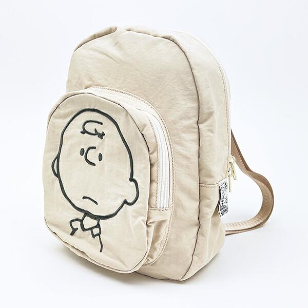 スヌーピー チャーリーブラウン ダイカットポケット ミニリュック バッグ SNO･･･