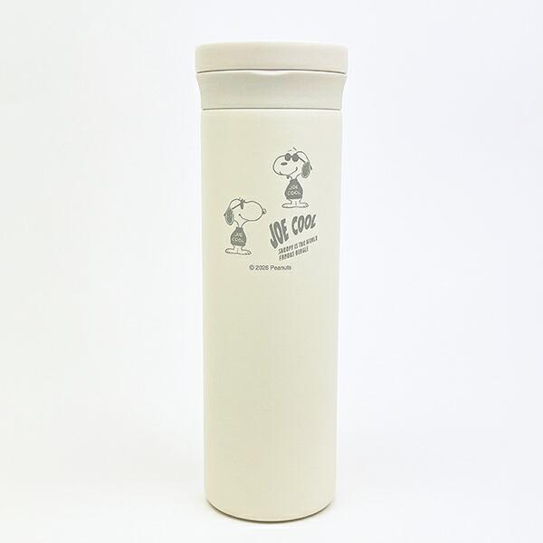 スヌーピー ジョークール ハンドル付ステンレスボトル【500ml】 ホワイト モ･･･