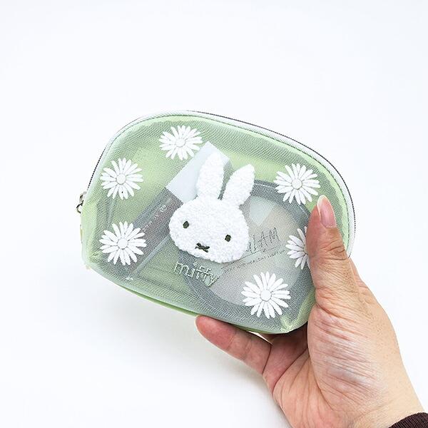 ミッフィー miffy ラウンドティッシュポーチ グリーン ピスタチオ＆ラベンダーシリーズ 商品画像6：キャラグッズPERFECT WORLD TOKYO