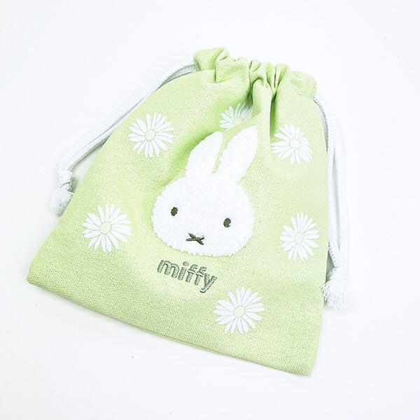 ミッフィー miffy 巾着 グリーン ピスタチオ＆ラベンダーシリーズ 商品画像5：キャラグッズPERFECT WORLD TOKYO