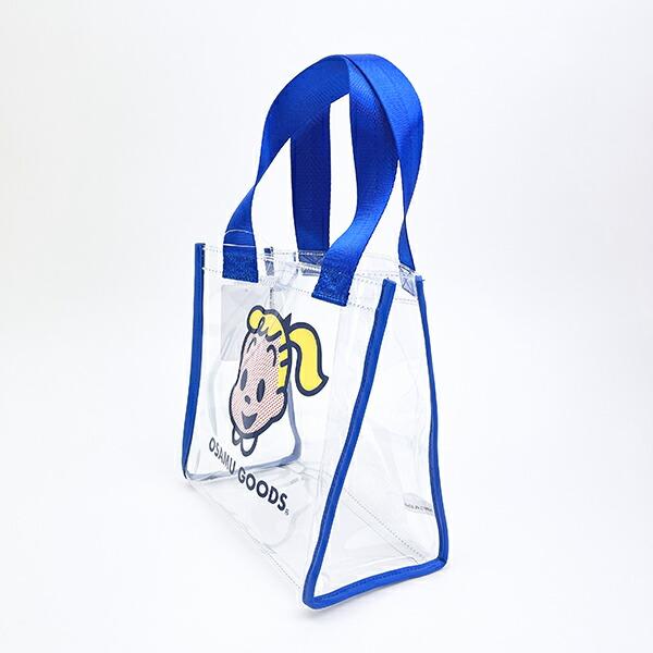 オサムグッズ ジル クリアミニトートバッグ (ブルー) OSAMUGOODS 商品画像3：キャラグッズPERFECT WORLD TOKYO