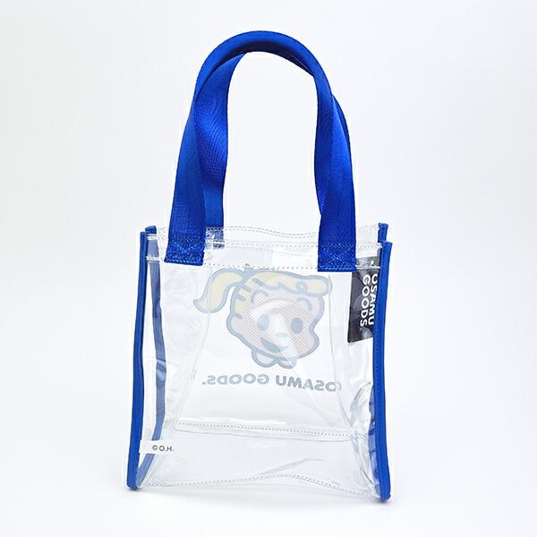 オサムグッズ ジル クリアミニトートバッグ (ブルー) OSAMUGOODS 商品画像4：キャラグッズPERFECT WORLD TOKYO
