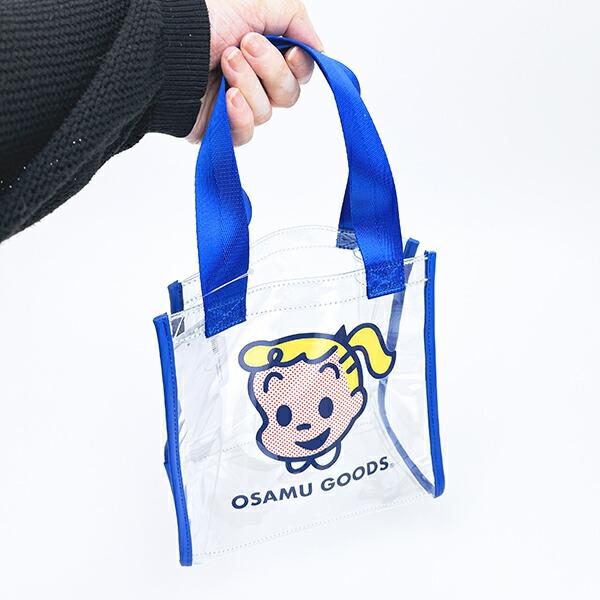 オサムグッズ ジル クリアミニトートバッグ (ブルー) OSAMUGOODS 商品画像5：キャラグッズPERFECT WORLD TOKYO