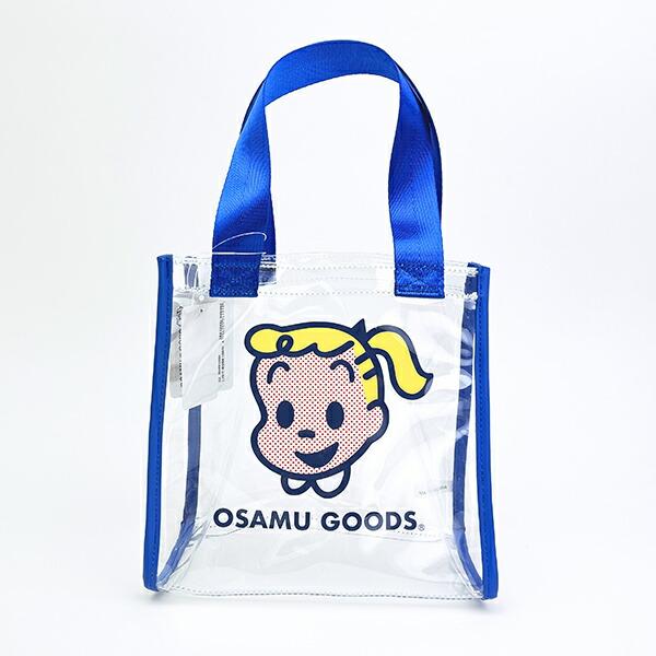 オサムグッズ ジル クリアミニトートバッグ (ブルー) OSAMUGOODS