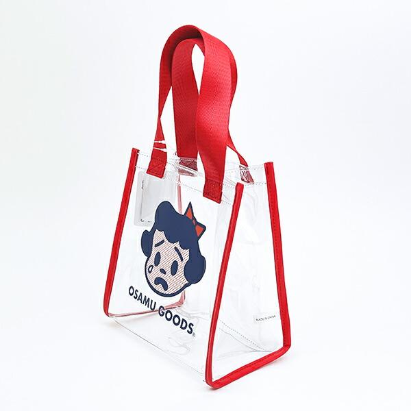 オサムグッズ ベティ クリアミニトートバッグ (レッド) OSAMUGOODS 商品画像3：キャラグッズPERFECT WORLD TOKYO