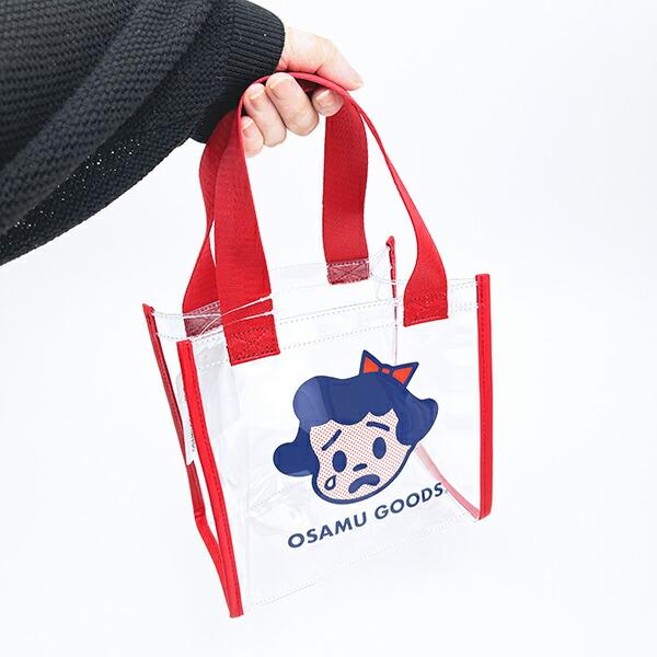オサムグッズ ベティ クリアミニトートバッグ (レッド) OSAMUGOODS 商品画像5：キャラグッズPERFECT WORLD TOKYO