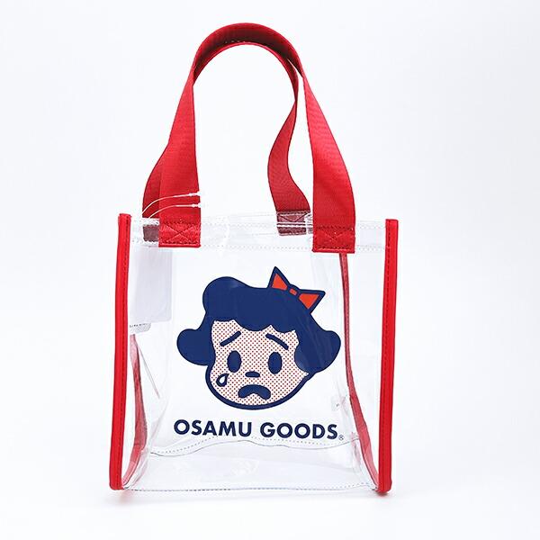 オサムグッズ ベティ クリアミニトートバッグ (レッド) OSAMUGOODS