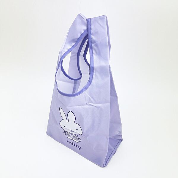ミッフィー miffy 底板付きエコバッグ(S) パープル ピスタチオ＆ラベンダーシリーズ 商品画像3：キャラグッズPERFECT WORLD TOKYO