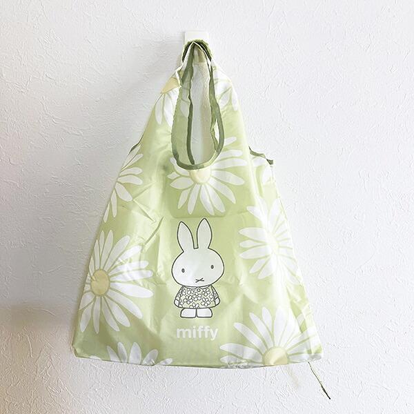ミッフィー miffy 底板付きエコバッグ(M) グリーン ピスタチオ＆ラベンダーシリーズ 商品画像4：キャラグッズPERFECT WORLD TOKYO