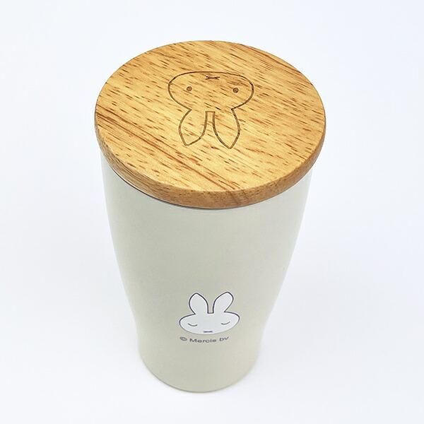 ミッフィー miffy 木蓋付きタンブラー コップ ランチ 商品画像4：キャラグッズPERFECT WORLD TOKYO
