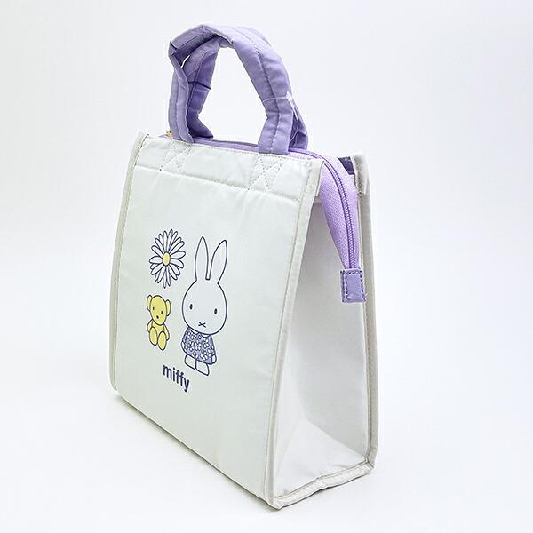 ミッフィー miffy 保冷トートバッグ パープル ピスタチオ＆ラベンダーシリーズ ランチ 商品画像3：キャラグッズPERFECT WORLD TOKYO