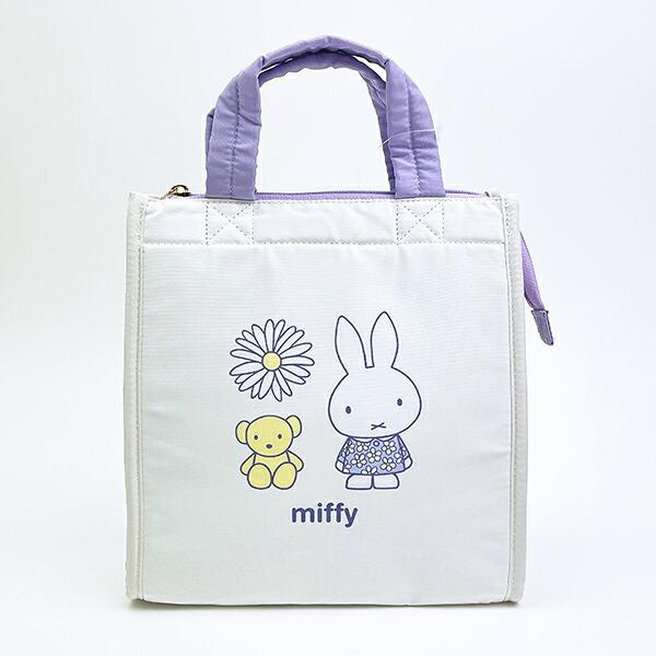 ミッフィー miffy 保冷トートバッグ パープル ピスタチオ＆ラベンダーシリー･･･