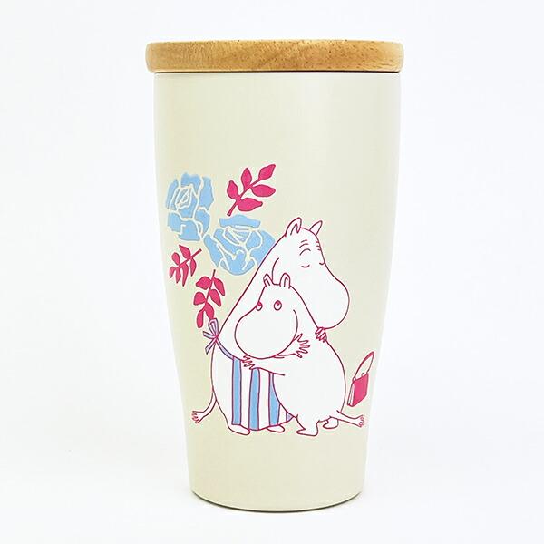 ムーミン 木蓋付きタンブラー ワンポイント 母の日シリーズ コップ MOOMIN