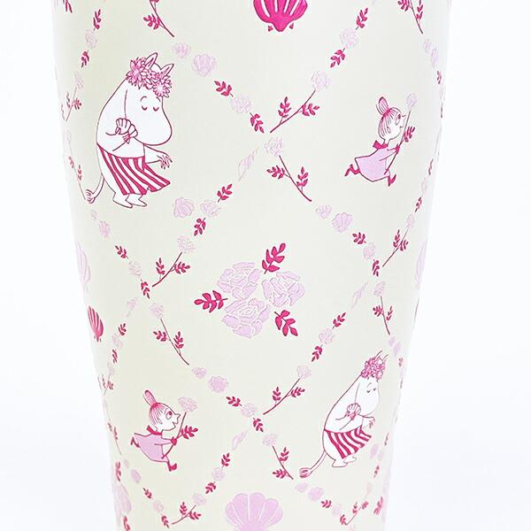 ムーミン 木蓋付きタンブラー 総柄 母の日シリーズ コップ MOOMIN 商品画像2：キャラグッズPERFECT WORLD TOKYO