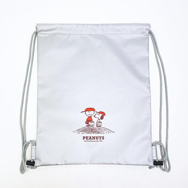 スヌーピー ナップザック ベースボール バッグ レッド SNOOPY