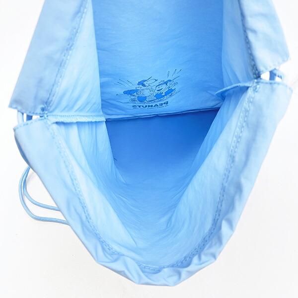 スヌーピー ナップザック ベースボール バッグ ブルー SNOOPY 商品画像4：キャラグッズPERFECT WORLD TOKYO