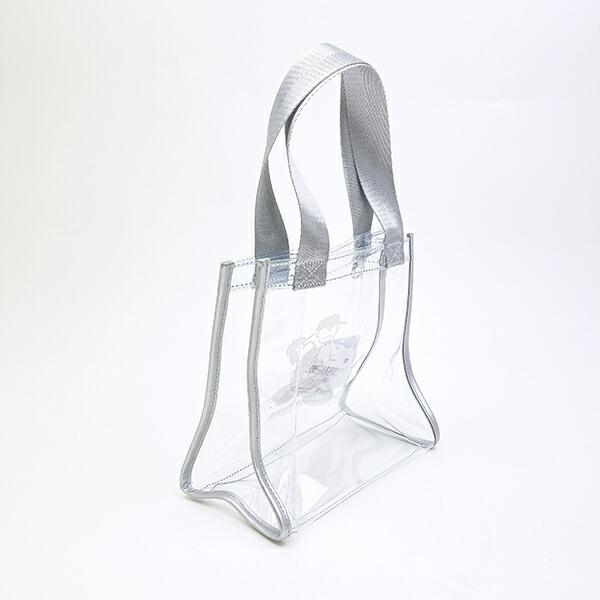 スヌーピー クリアトートバッグ レッド ベースボール SNOOPY 商品画像3：キャラグッズPERFECT WORLD TOKYO