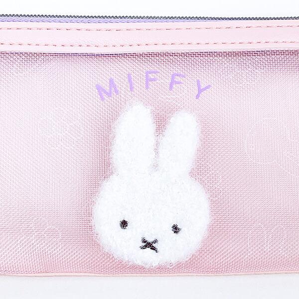ミッフィー miffy スリムポーチ ピンク ビジューシリーズ 商品画像3：キャラグッズPERFECT WORLD TOKYO