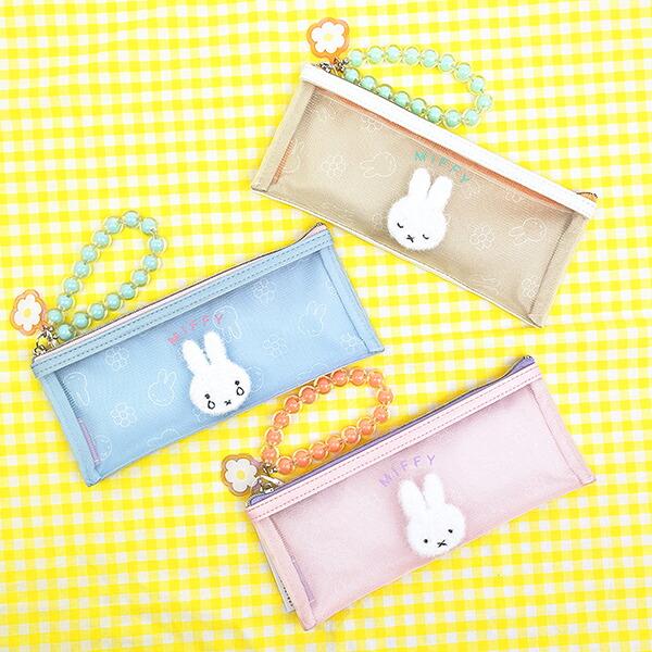ミッフィー miffy スリムポーチ ピンク ビジューシリーズ 商品画像6：キャラグッズPERFECT WORLD TOKYO