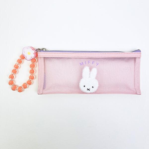ミッフィー miffy スリムポーチ ピンク ビジューシリーズ