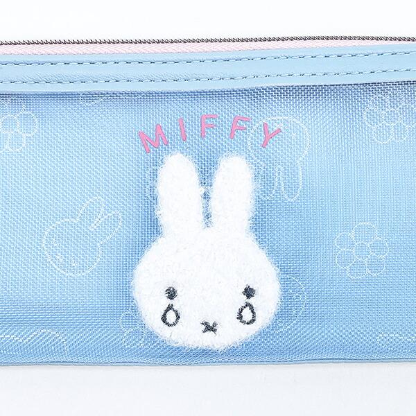 ミッフィー miffy スリムポーチ ブルー ビジューシリーズ 商品画像3：キャラグッズPERFECT WORLD TOKYO