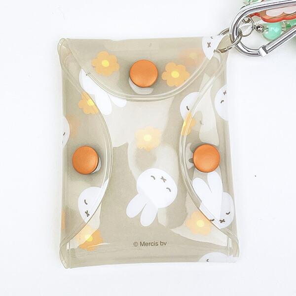 ミッフィー miffy おやすみ クリアマルチポーチ (イエロー) ビジューシリーズ 商品画像2：キャラグッズPERFECT WORLD TOKYO