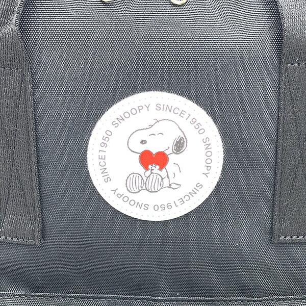 スヌーピー リュックサック ブラック バッグ ワッペンリュックシリーズ SNOOPY 商品画像2：キャラグッズPERFECT WORLD TOKYO