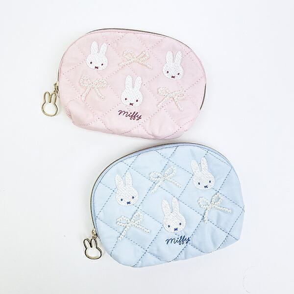 ミッフィー miffy ティッシュポーチ ピンク キルティングパールシリーズ 商品画像8：キャラグッズPERFECT WORLD TOKYO