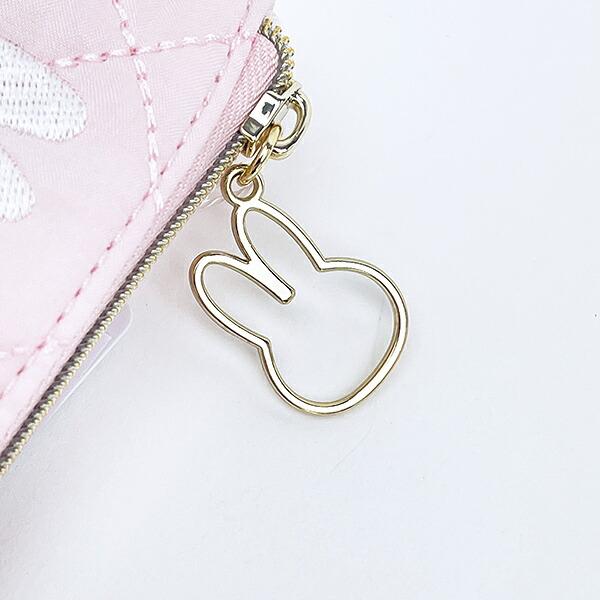 ミッフィー miffy スリムポーチ ピンク キルティングパールシリーズ 商品画像3：キャラグッズPERFECT WORLD TOKYO