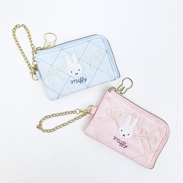 ミッフィー miffy スマートキーケース ブルー キルティングパールシリーズ 商品画像6：キャラグッズPERFECT WORLD TOKYO