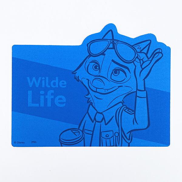 ディズニー ズートピア ニック マウスパッド ネイビー Disney