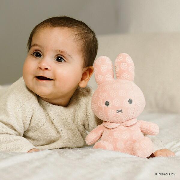 ミッフィー miffy x Little Dutch Flower ぬいぐるみ(20cm) ストロベリー ベビー 出産祝い 商品画像3：キャラグッズPERFECT WORLD TOKYO