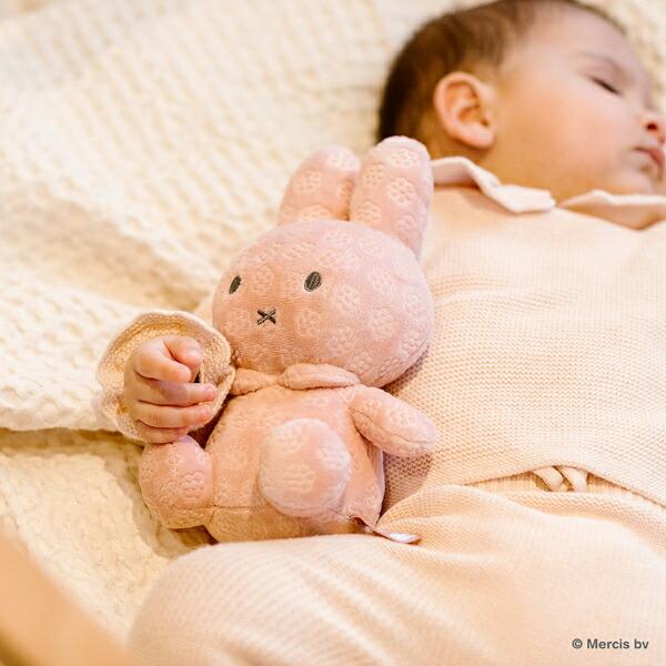 ミッフィー miffy x Little Dutch Flower ぬいぐるみ(20cm) ストロベリー ベビー 出産祝い 商品画像5：キャラグッズPERFECT WORLD TOKYO