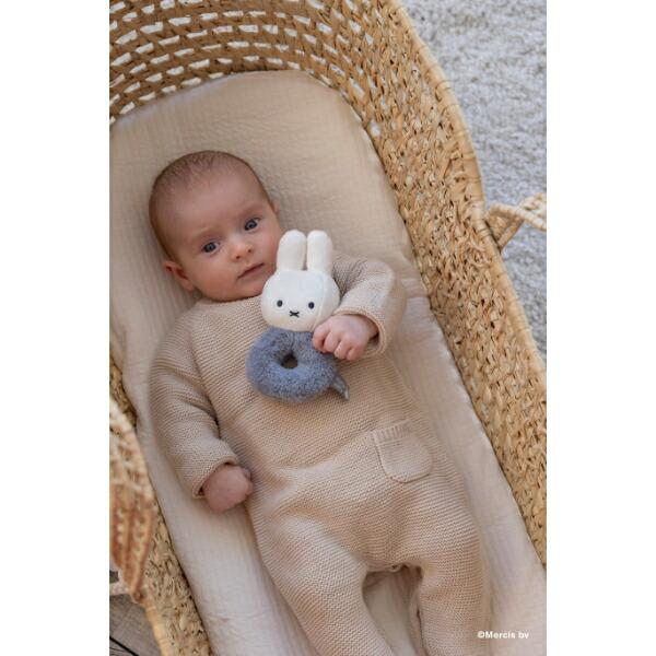 ミッフィー miffy フラッフィー ラトル(ブルー) ガラガラ ベビー 商品画像2：キャラグッズPERFECT WORLD TOKYO