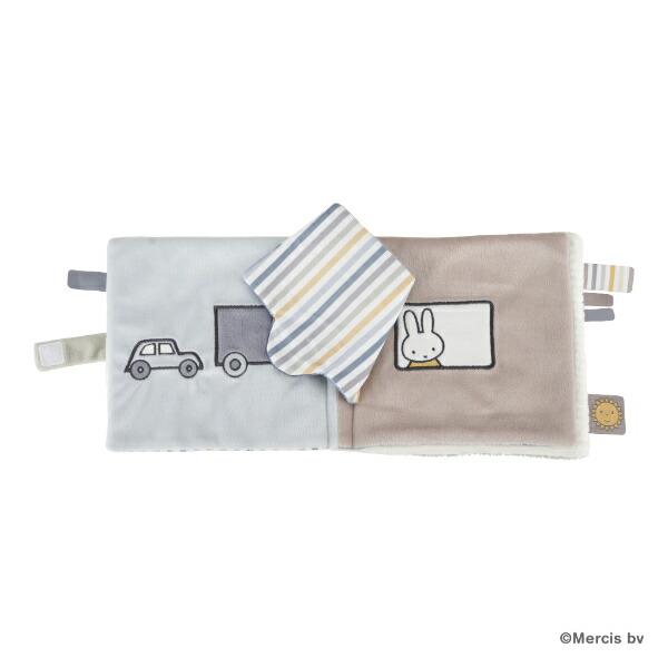 ミッフィー miffy フラッフィー 布えほん(ブルー) ベビー 商品画像4：キャラグッズPERFECT WORLD TOKYO
