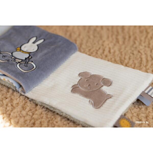 ミッフィー miffy フラッフィー 布えほん(ブルー) ベビー 商品画像7：キャラグッズPERFECT WORLD TOKYO