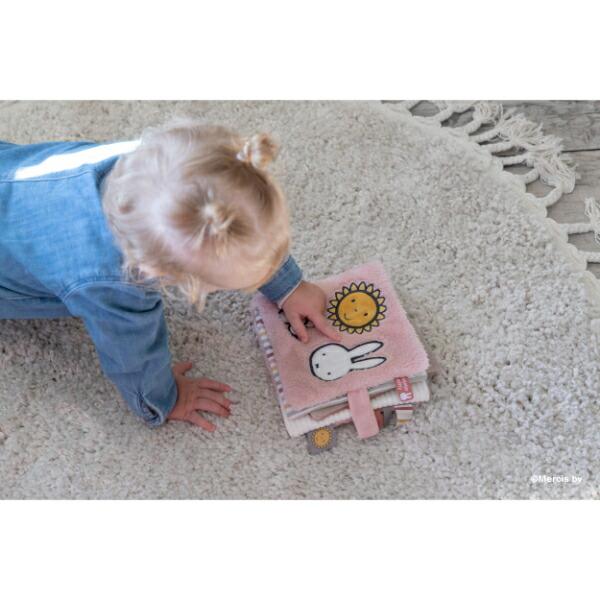 ミッフィー miffy フラッフィー 布えほん(ピンク) ベビー 商品画像7：キャラグッズPERFECT WORLD TOKYO