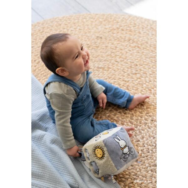 ミッフィー miffy フラッフィー ベビーキューブ(ブルー) 商品画像13：キャラグッズPERFECT WORLD TOKYO